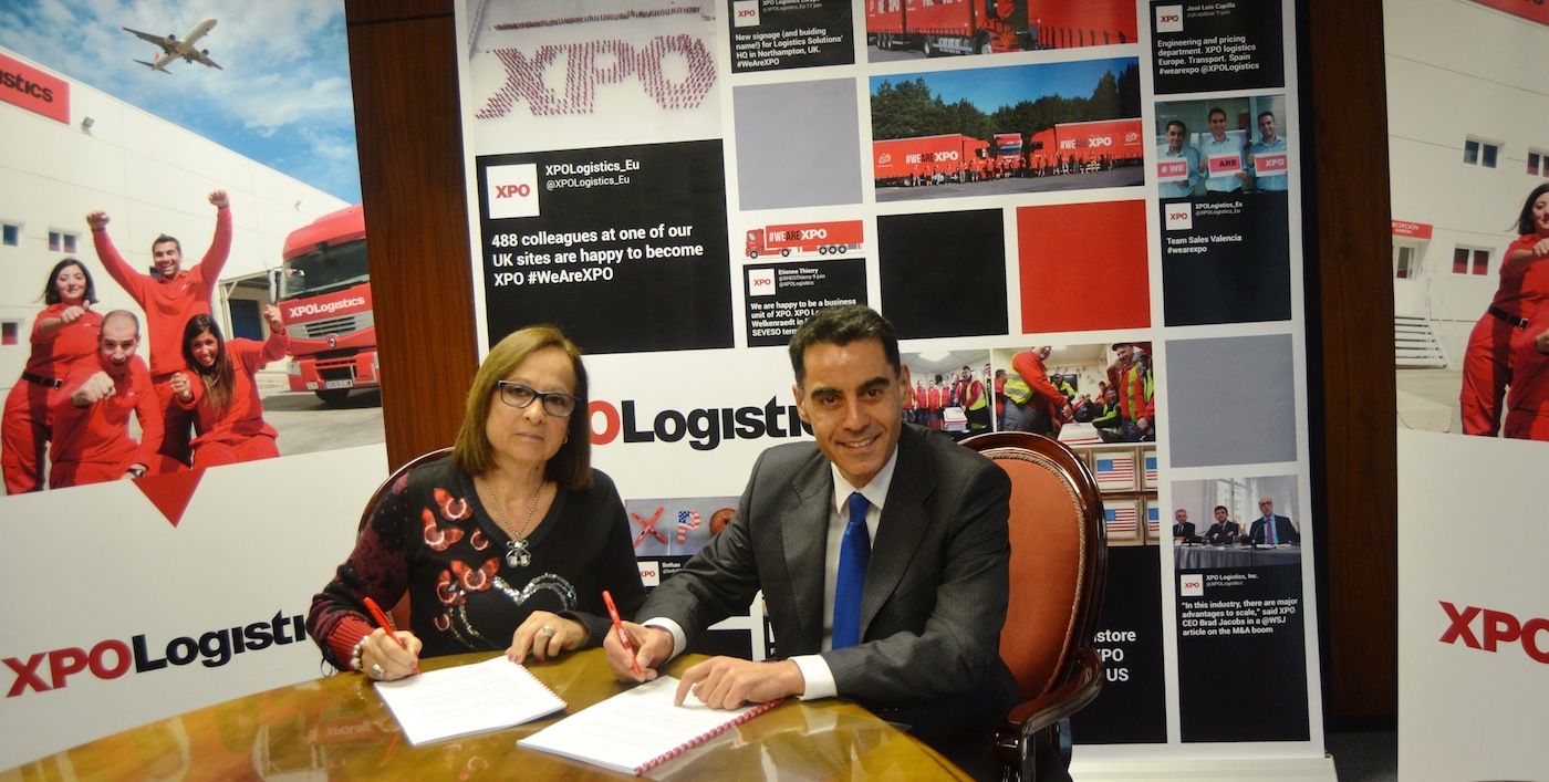XPO Logistics firma acuerdo con Transportes Carame