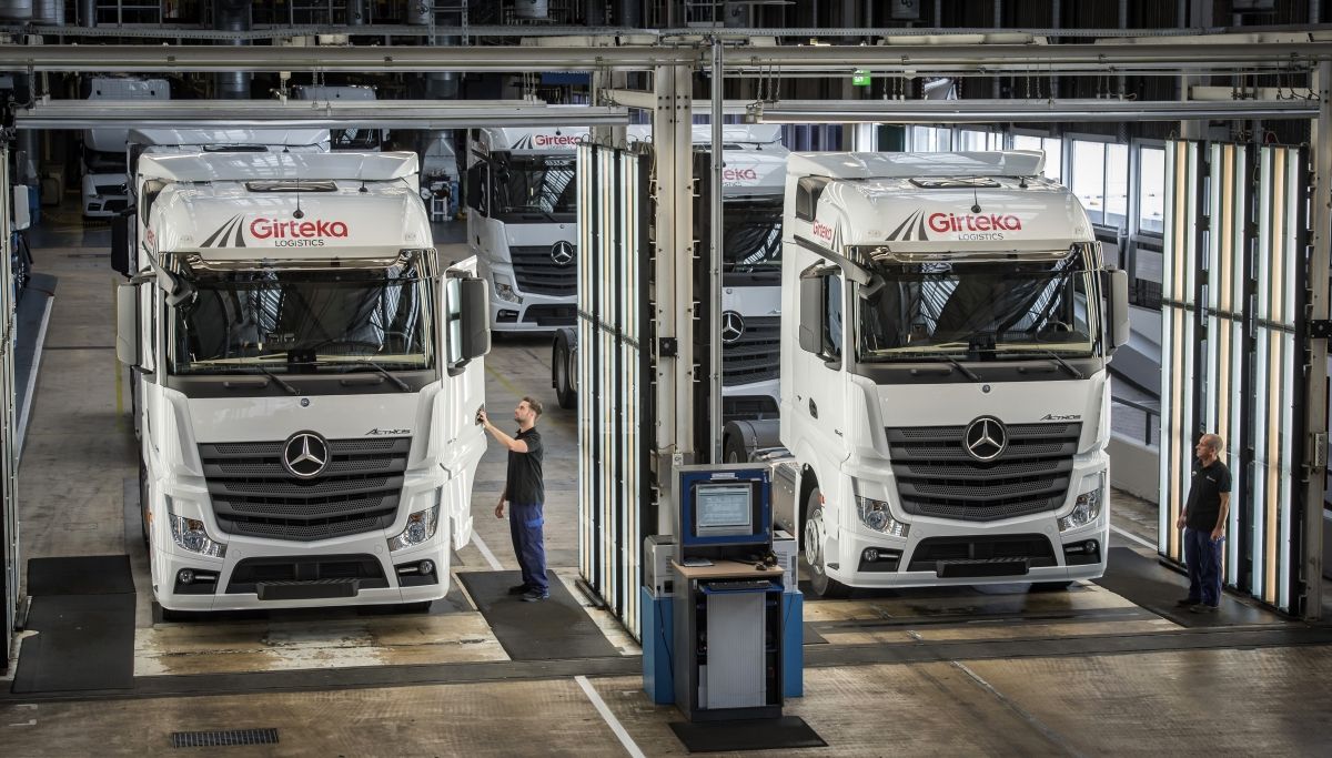 Girteka Logistics encarga 1.000 actros a Mercedes-Benz