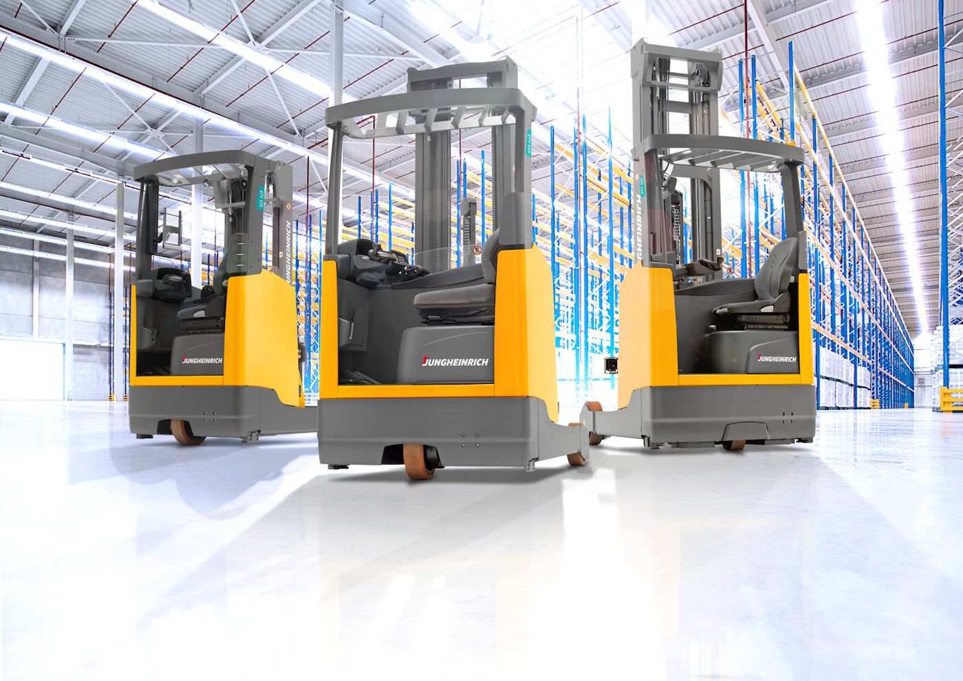 jungheinrich celebra el 60 aniversario de la carretilla retractil