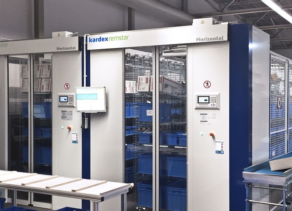 Kardex presenta sus nuevos carruseles horizontales Kardex presenta sus nuevos carruseles horizontales