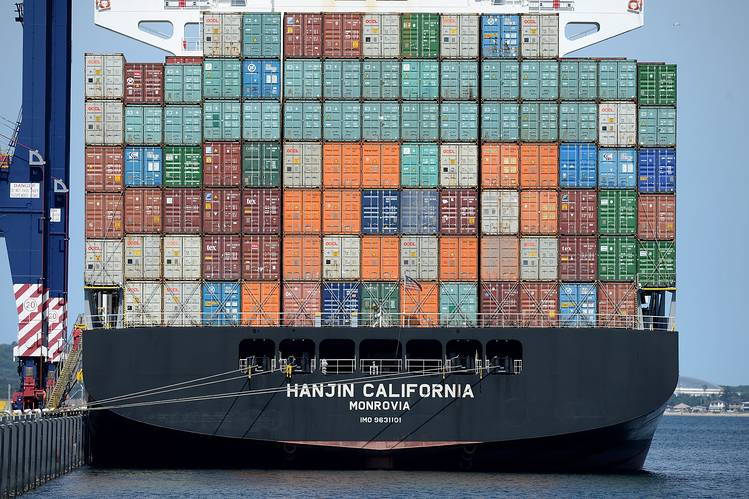 el buque Hanjin California