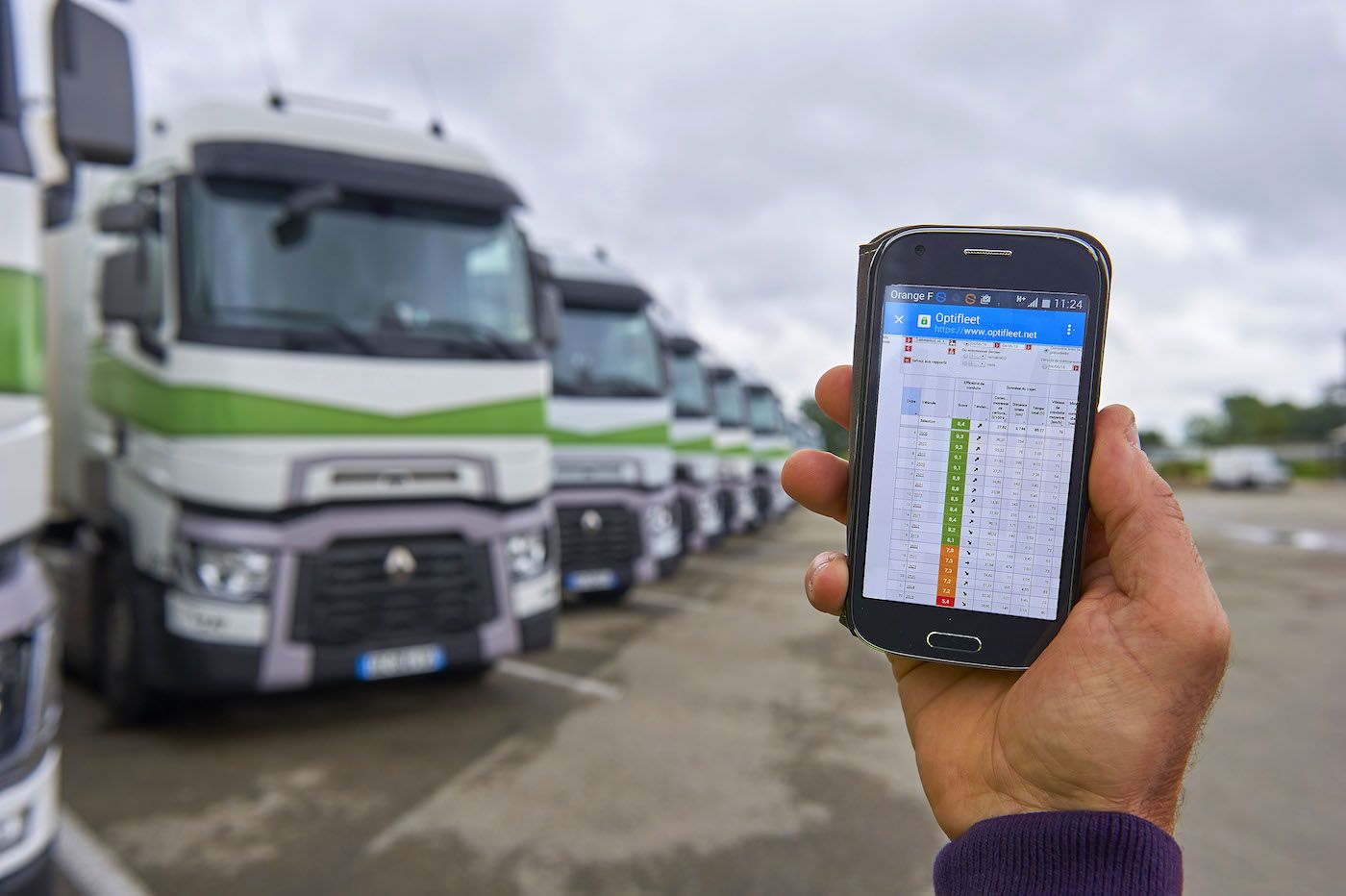 Herramienta Optifleet de Renault Trucks