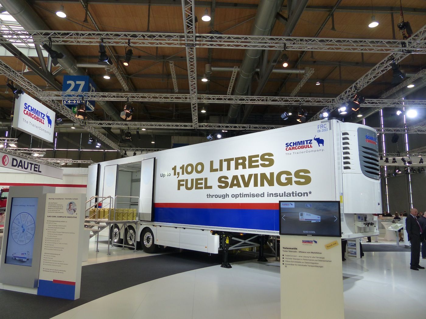 Hasta 1.100 litros menos de consumo del equipo de frio Schmitz Cargobull