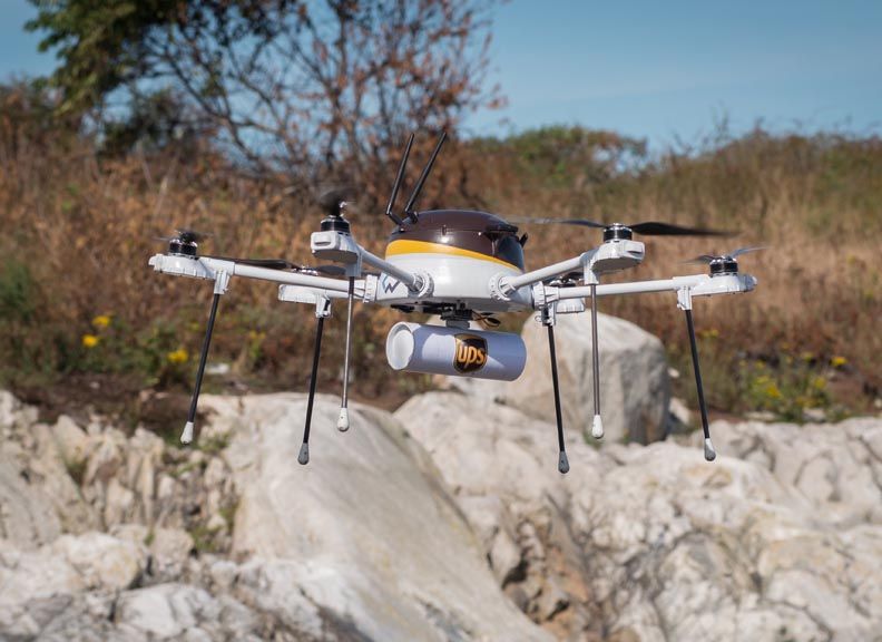 UPS se suma a la moda de los drones