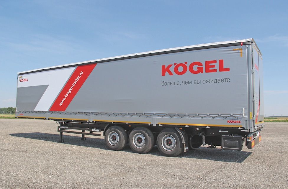 Semirremolque de Kogel ruso Semirremolque de Kogel ruso