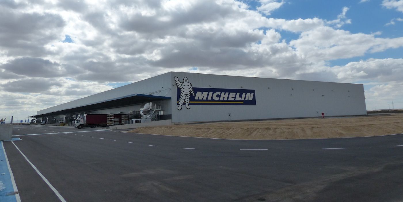 Plataforma logistica de Michelin en Illescas