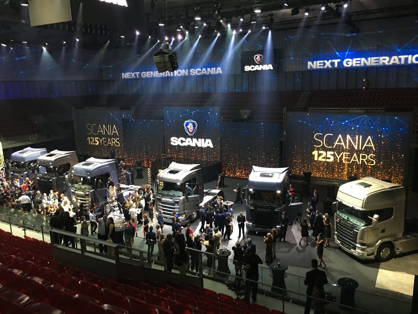 Presentacion en Madrid de la nueva Serie S de Scania