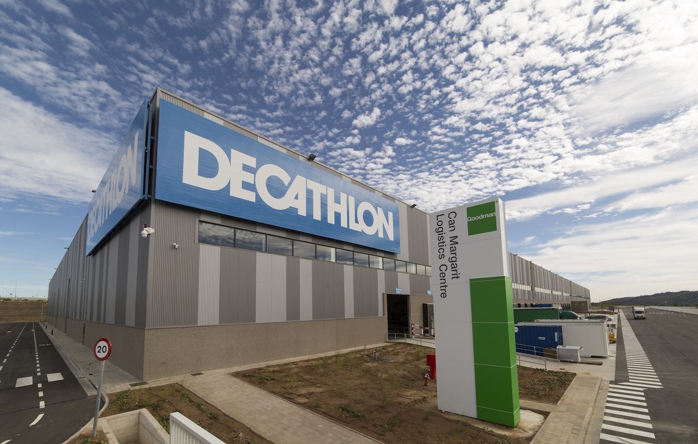 Centro de Decathlon desarrollado por Goodman en Barcelona