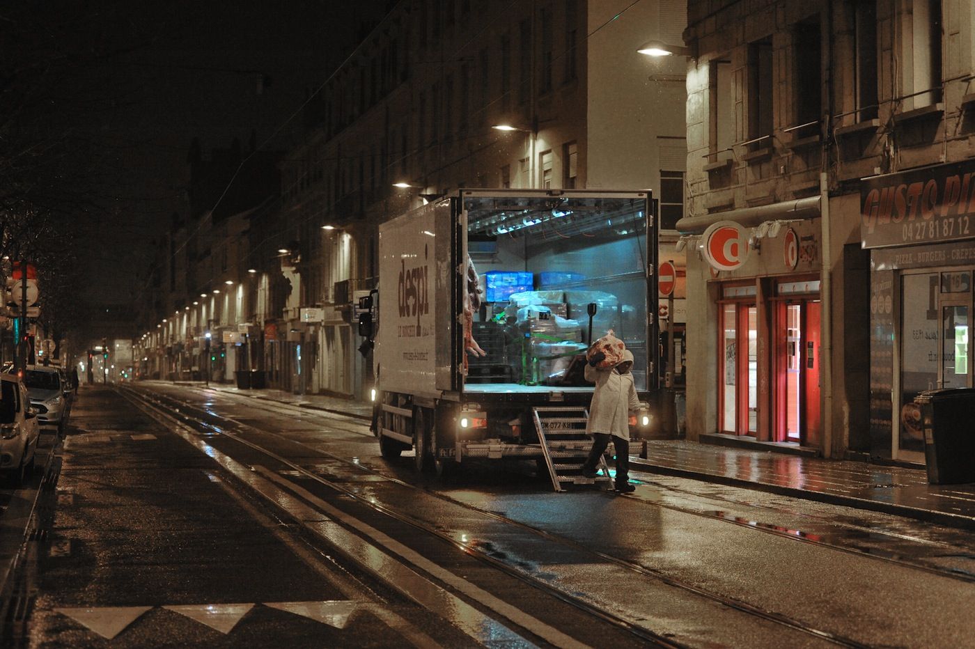 Distribucion nocturna transporte refrigerado