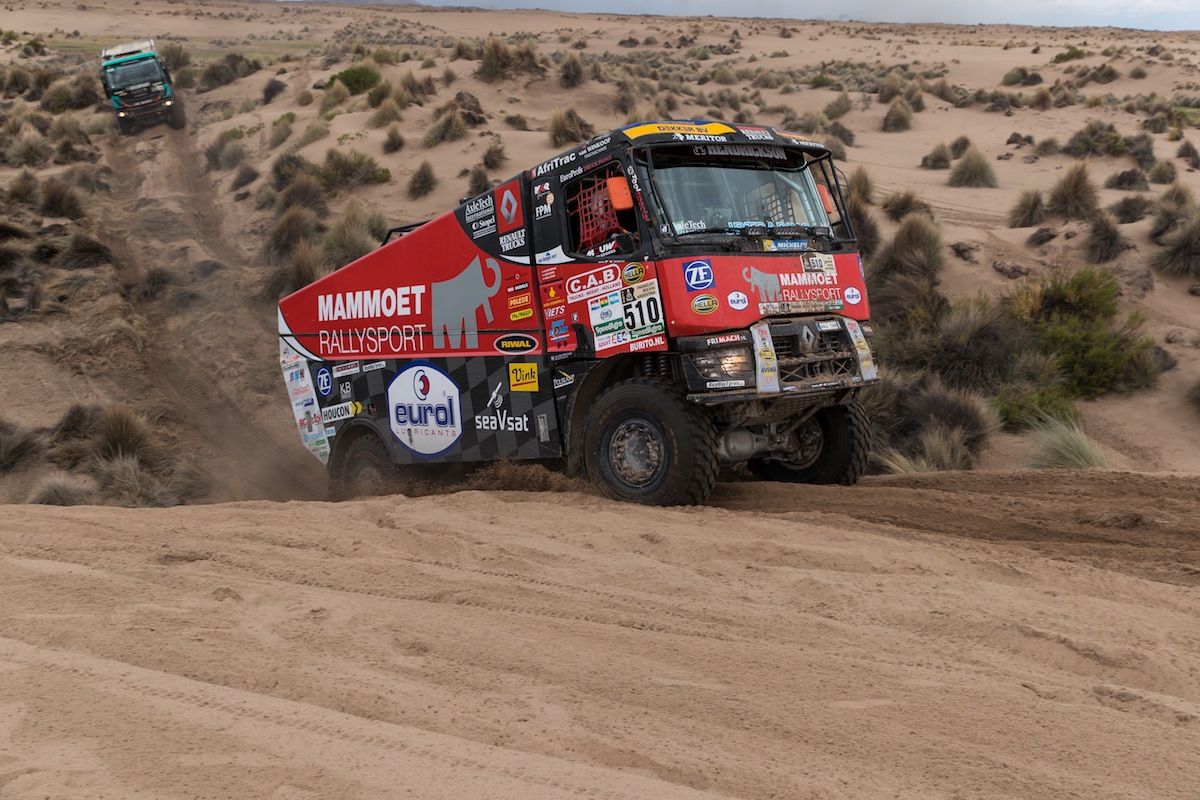 Renault Trucks gana la Etapa 8 del Dakar 2017