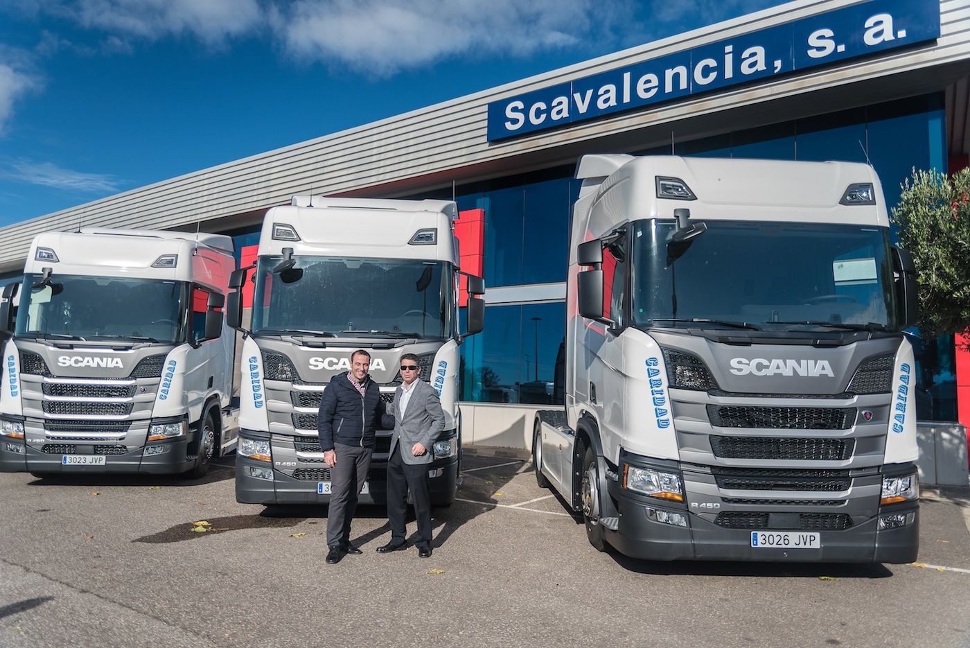 Primeros Scania de la nueva generacion para Delgo