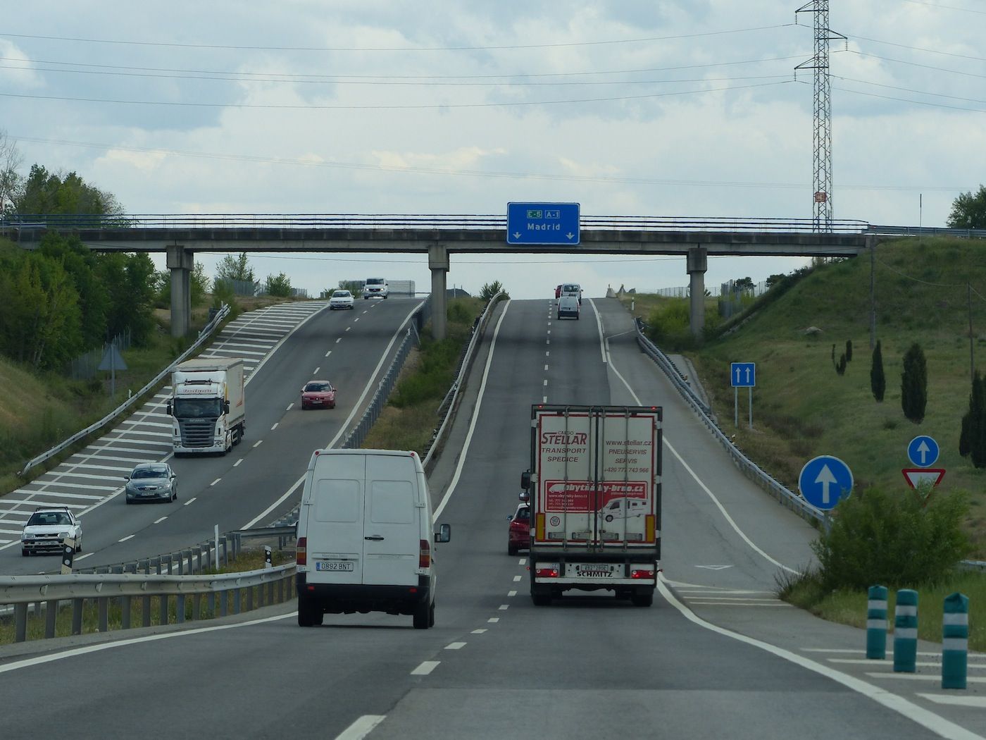 A primeros de septiembre hay 1.300 empresas de transporte de mercancías menos que hace un año.