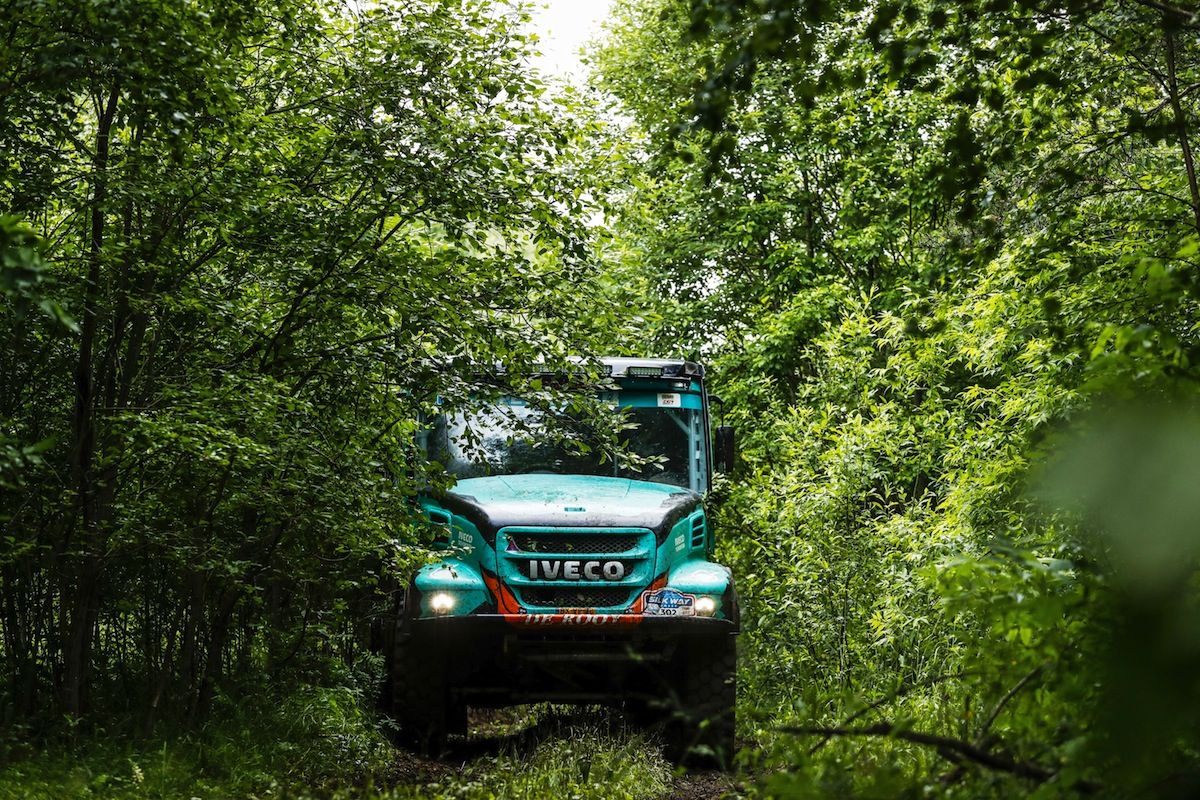 Iveco De Rooy tercera etapa del Rally de la Ruta de la Seda
