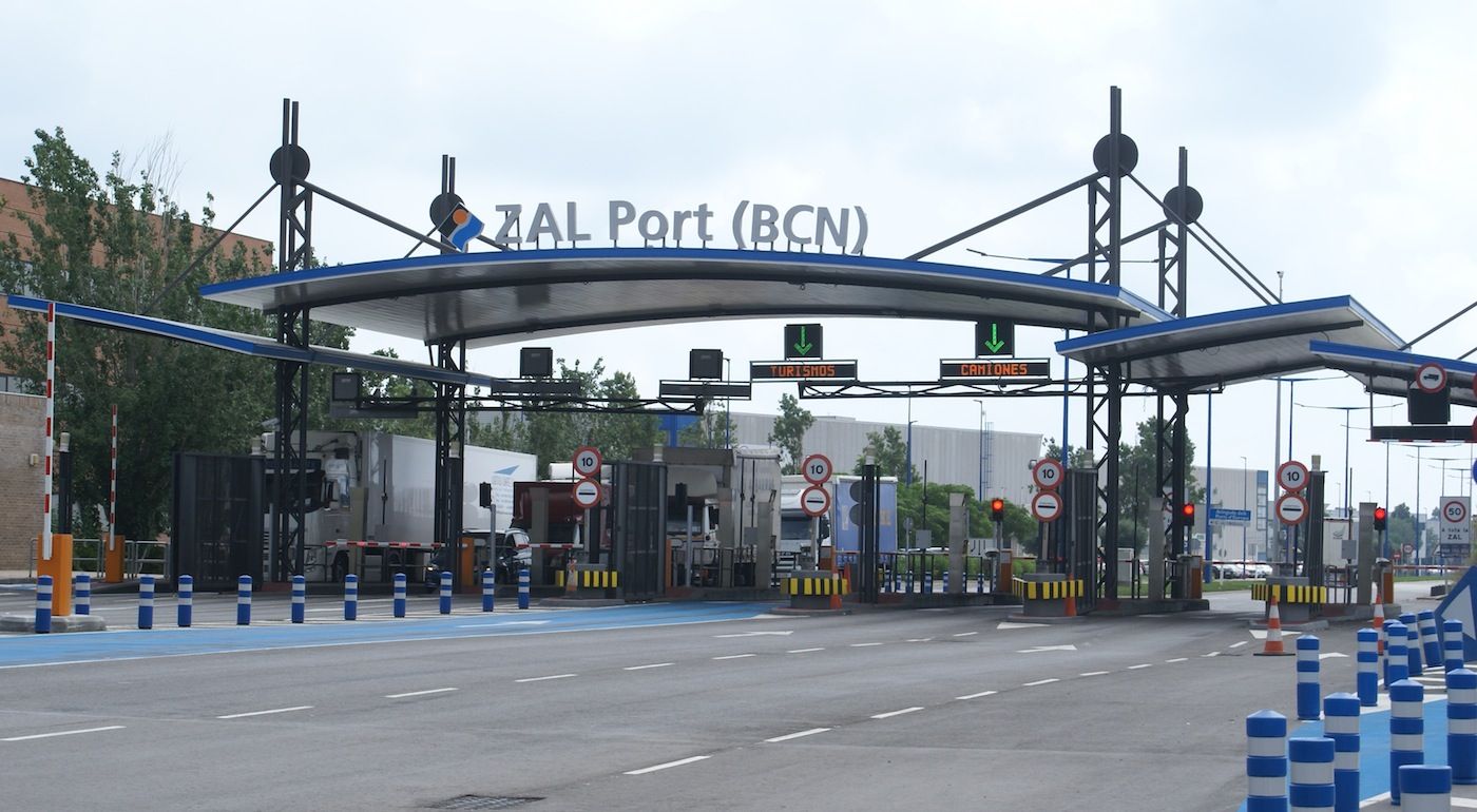 control accesos ZAL puerto barcelona