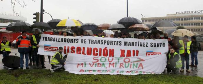 protesta-de-los-trabajadores-de-transportes-souto