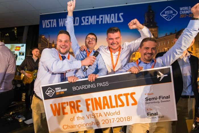 Equipo español finalista del campeonato Vista de Volvo Trucks
