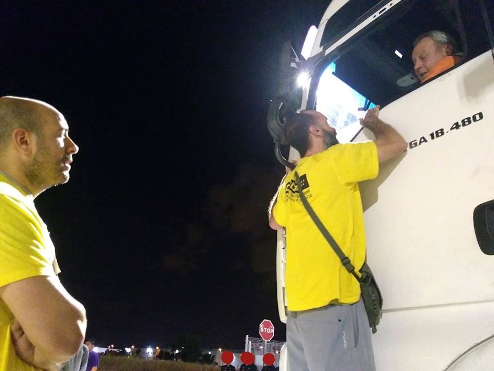 amazon-paro-julio-2018-camion