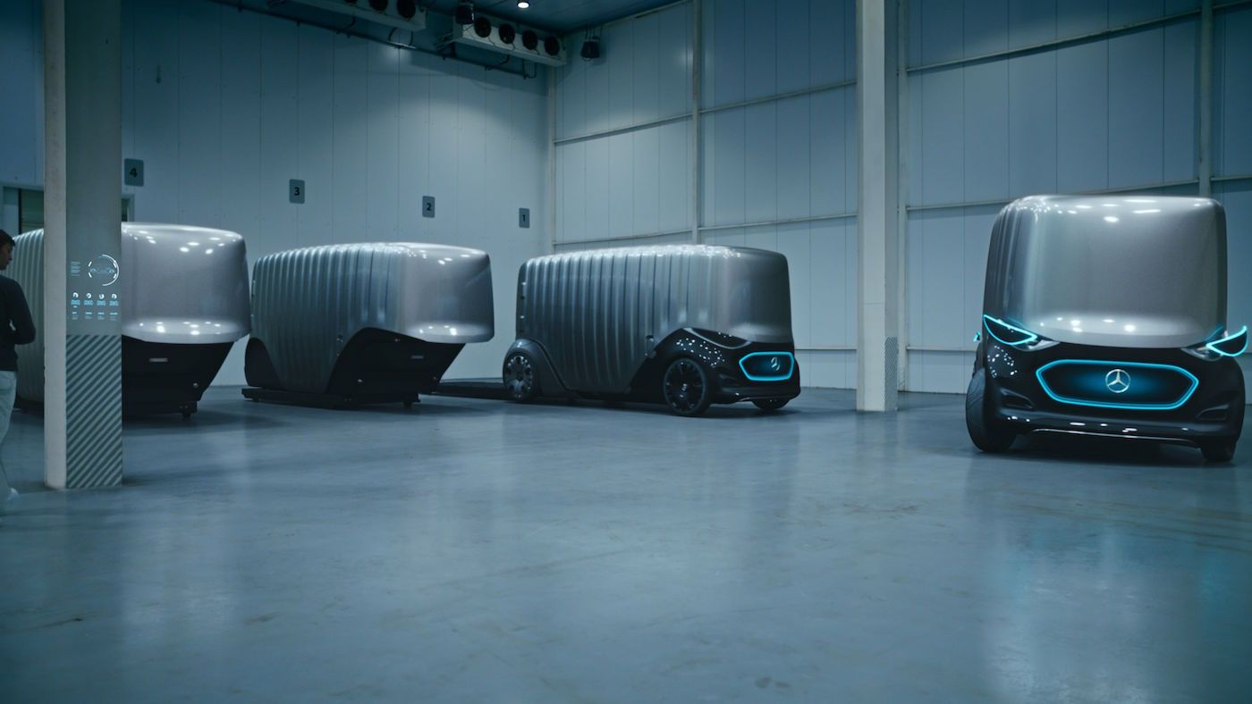 Mercedes-Benz Vision URBANETIC Cargo