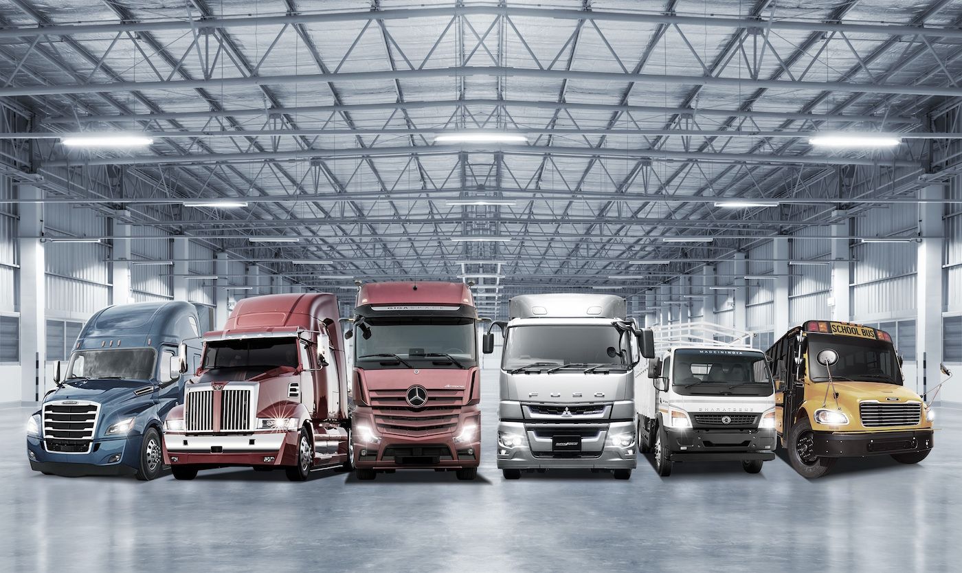 Gama de camiones Daimler Trucks 2018