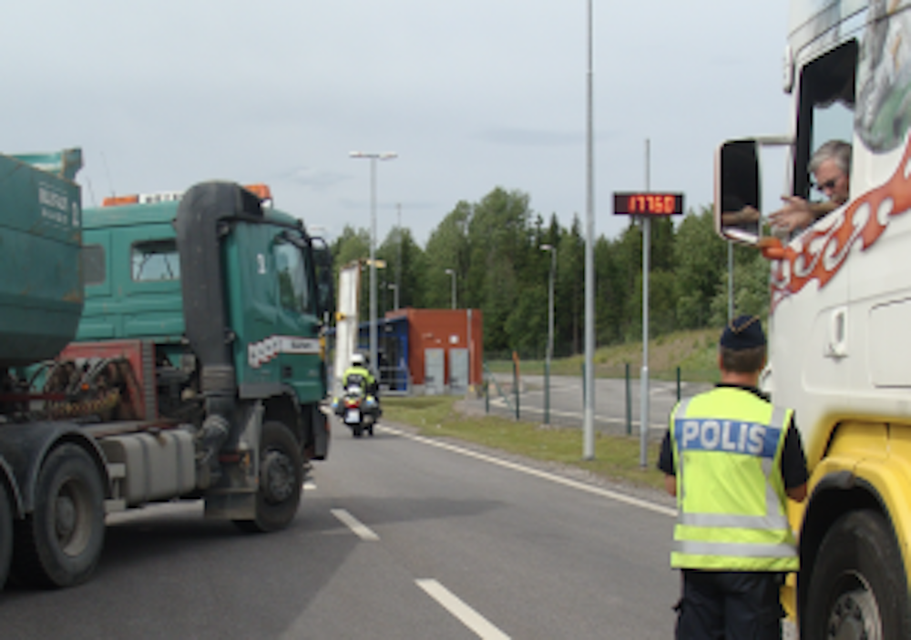 Casi uno de cada cuatro camiones inspeccionados presentaba irregularidades.