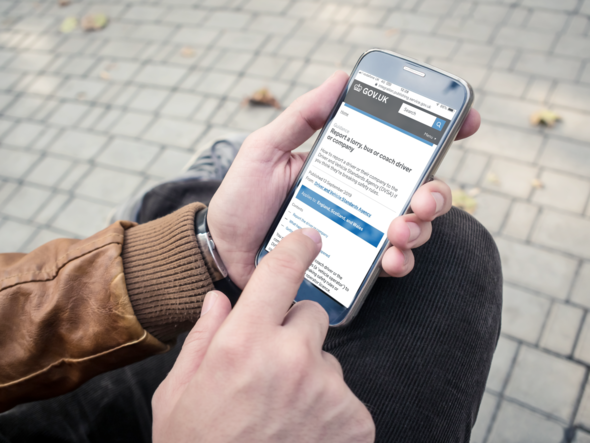 app-de-la-administracion-britanica-para-denunciar-a-conductores-de-camion