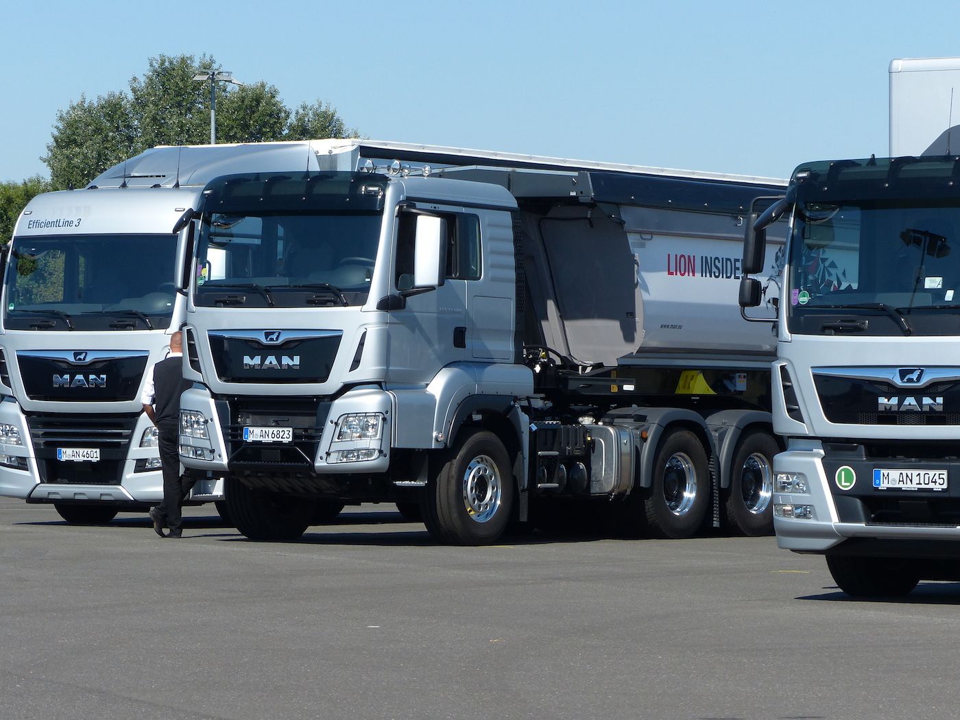 MAN camion obras