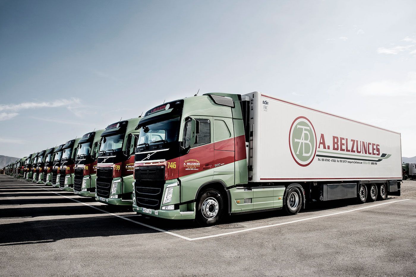 Belzunces tractoras Volvo