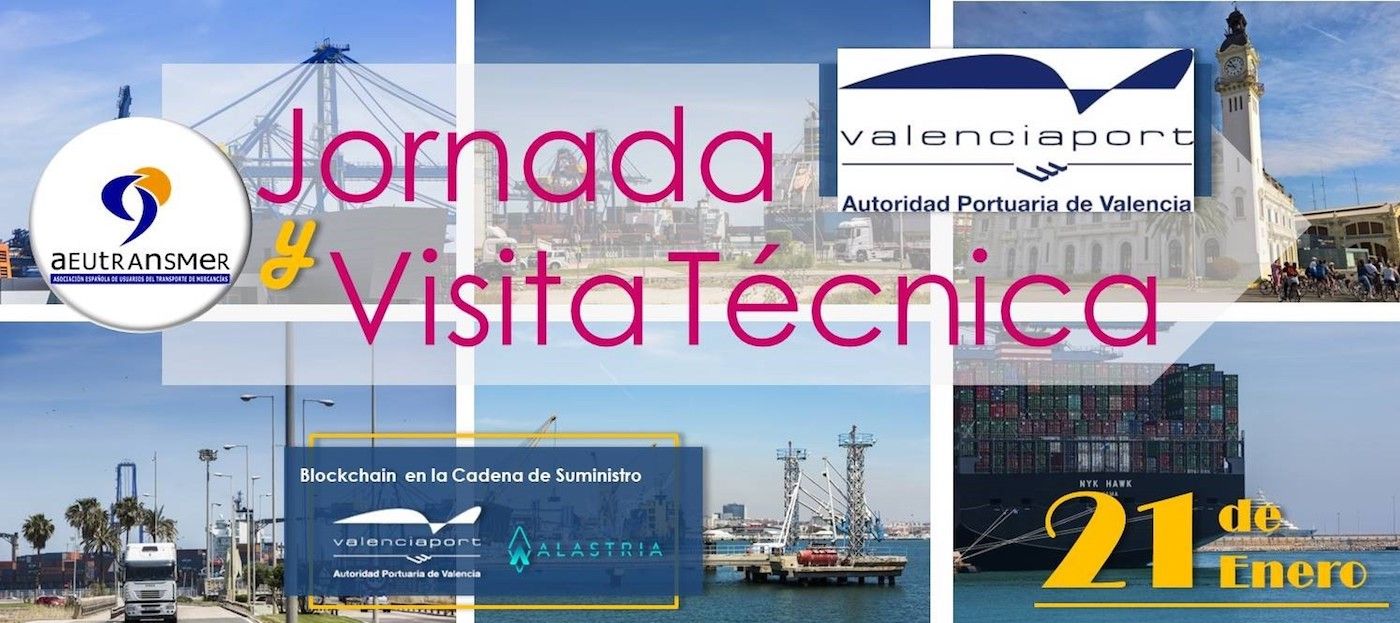 Jornada blockchain puerto de Valencia