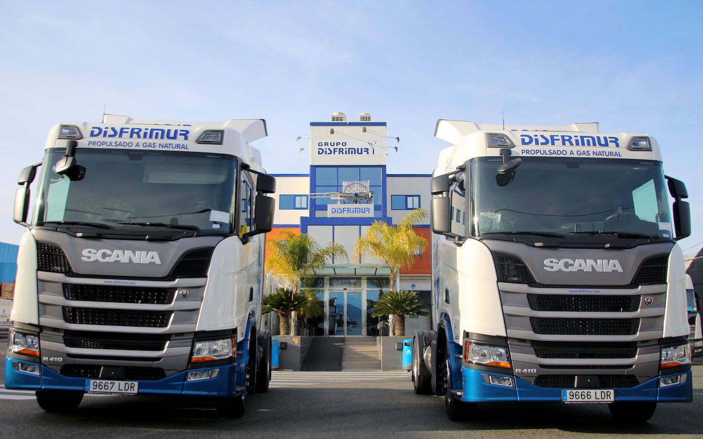 Camiones a GNL de Scania para Disfrimur