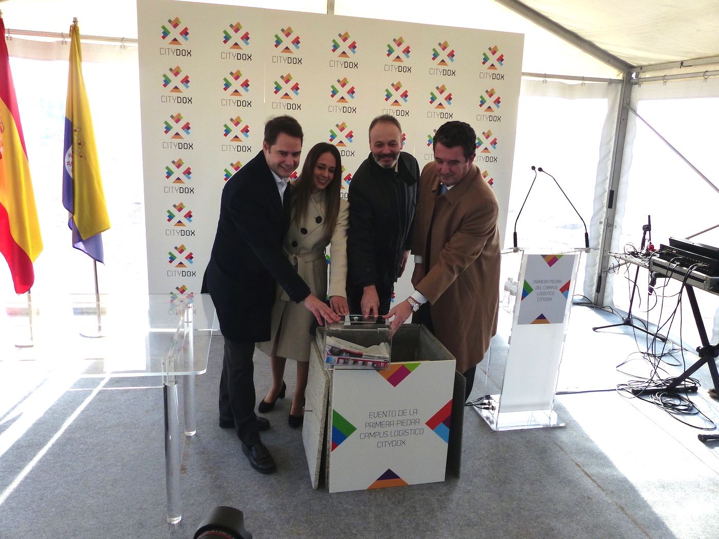 ICC Primera piedra de City Dox