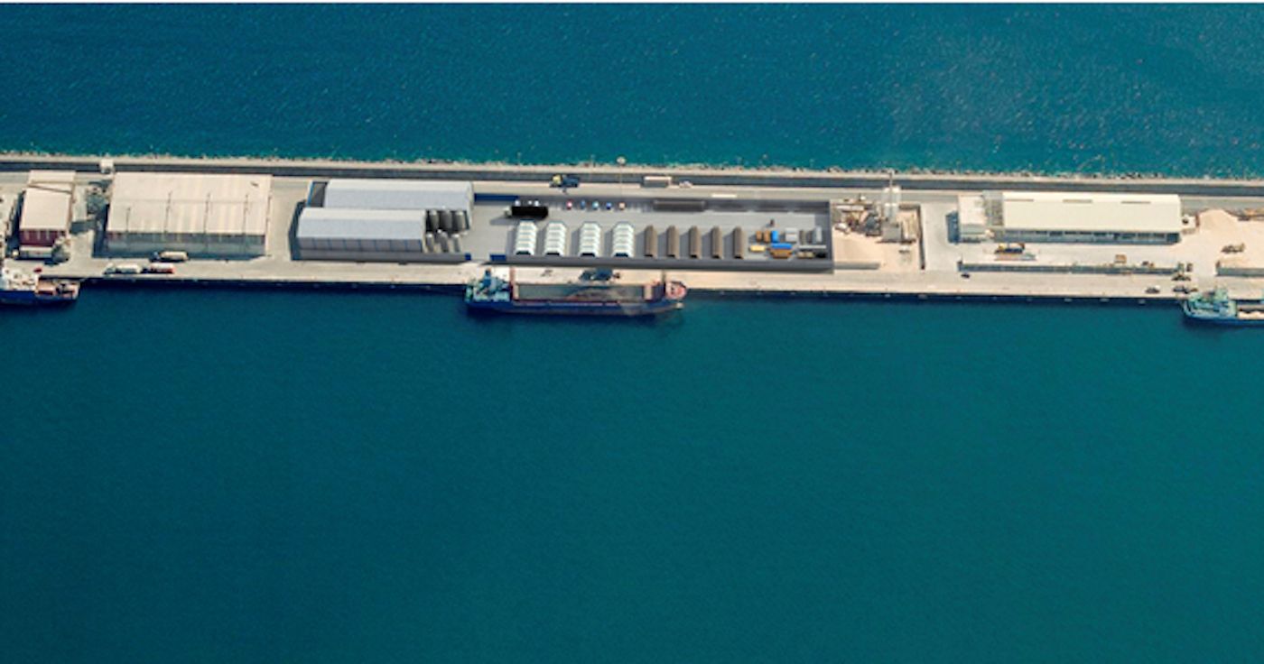 La concesión está destinada a reparaciones navales y terminal polivalente.