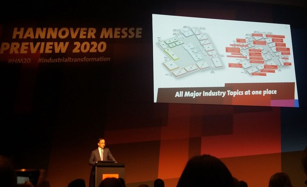 Presentacion de Hannover Messe 2020