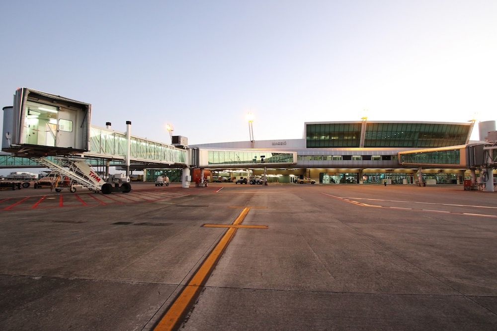 Aeropuerto MACEIo Brasil gestionado por AENA