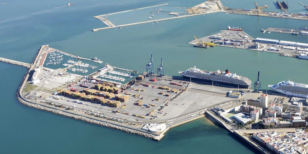 terminal contenedores puerto Cadiz
