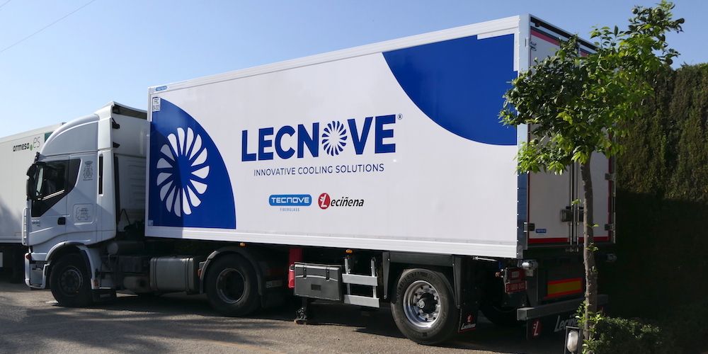 Vehiculo Lecnove presentado en el Congreso de Atfrie de 2019 en El Puig
