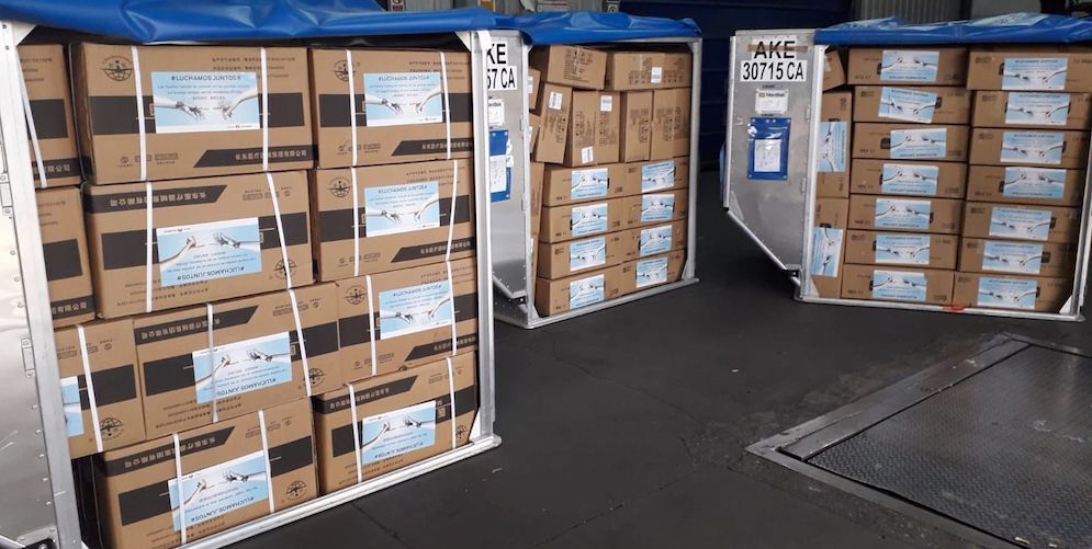 Envios de material por el coronavirus por parte de Ceva Envios de material por el coronavirus por parte de Ceva