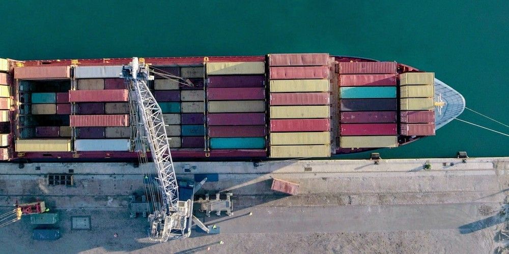 contenedores puerto almeria vista cenital