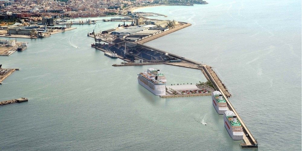 Futuro Muelle de Baleares del puerto de Tarragona
