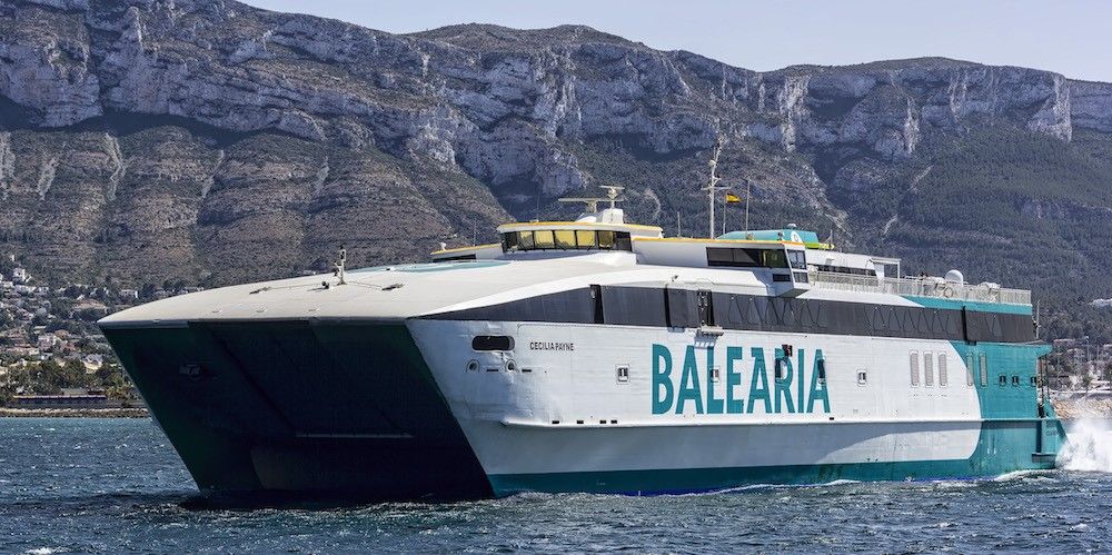 fast ferry Balearia Cecilia Payne