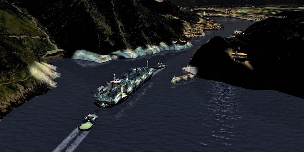 simulacion acceso canal puerto pasajes simulacion acceso canal puerto pasajes