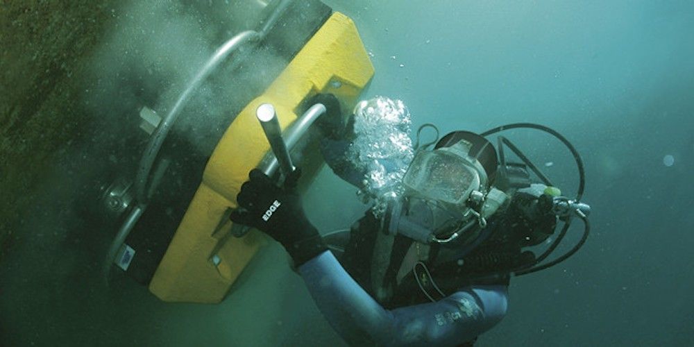 Limpieza casco del buque, Hydrex Limpieza casco del buque, Hydrex