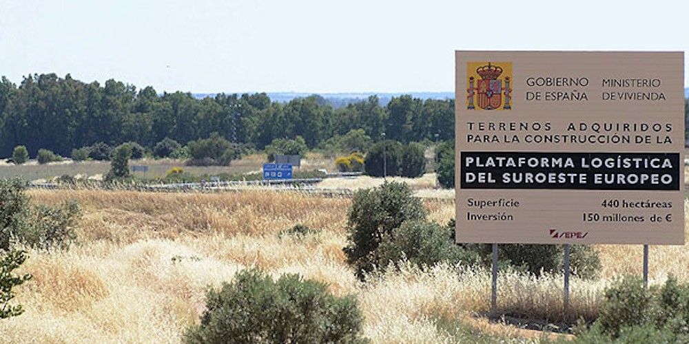 cartel Plataforma-Logistica-de-Badajoz