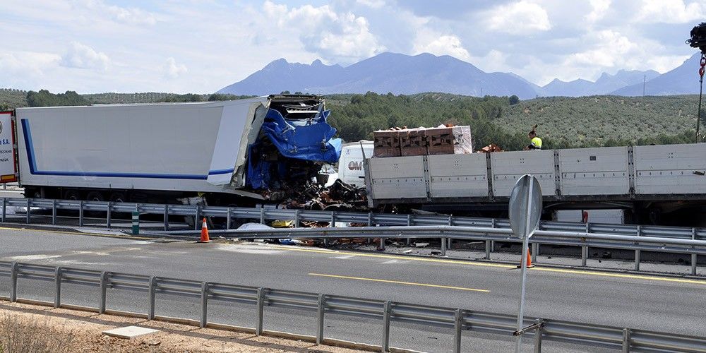 Las cifras de fallecidos en accidentes con furgonetas y camiones de más de 3,5 toneladas han crecido.