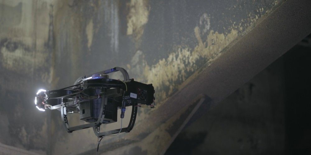 dron inspeccion tanque en barco tanquero DNV GL dron inspeccion tanque en barco tanquero DNV GL