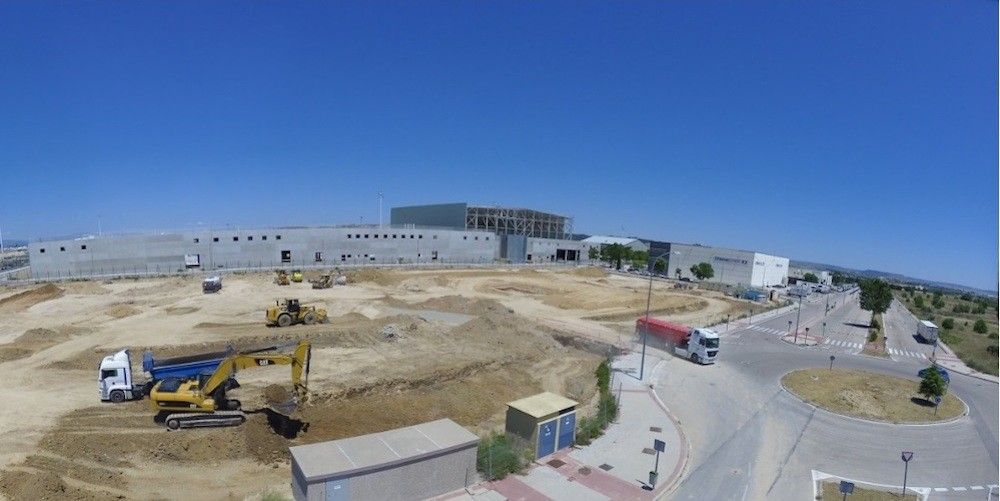 Obras Proyecto Rampa 7 plataforma correos barajas