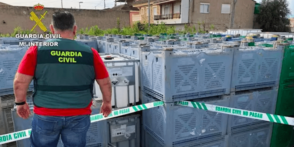 murcia robo palets guardia civil junio 2020