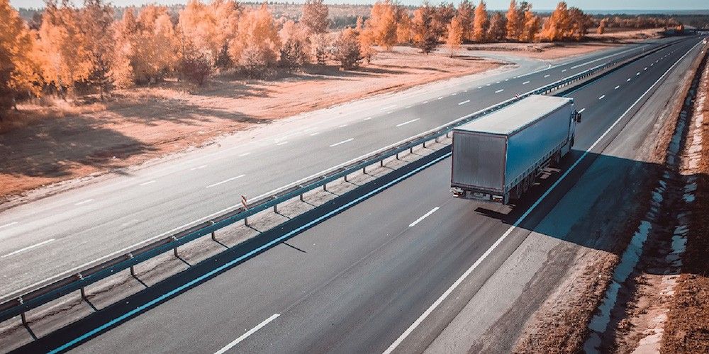 Camion Trucksters carretera europea