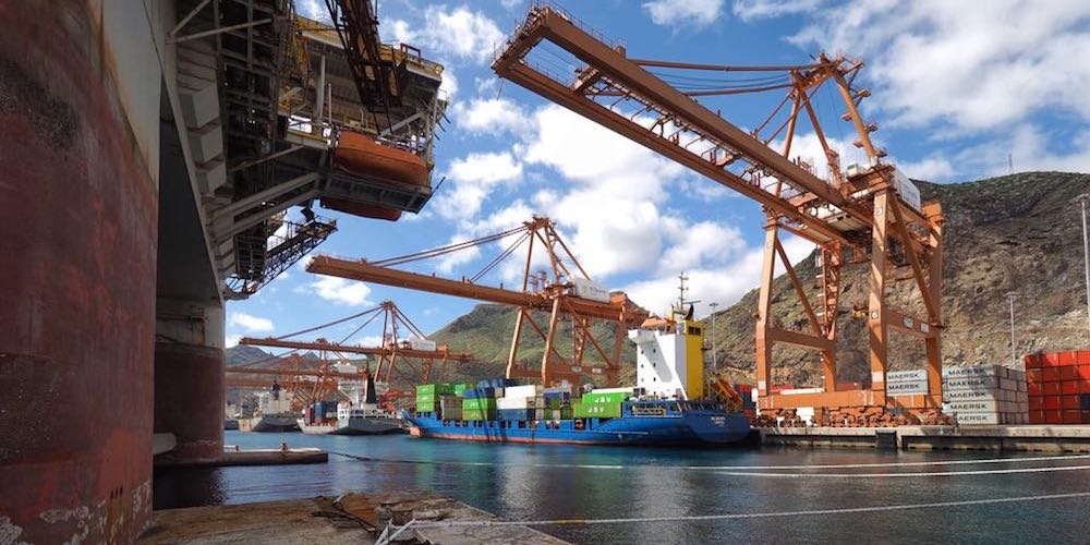 Darsena del Este del puerto de Tenerife