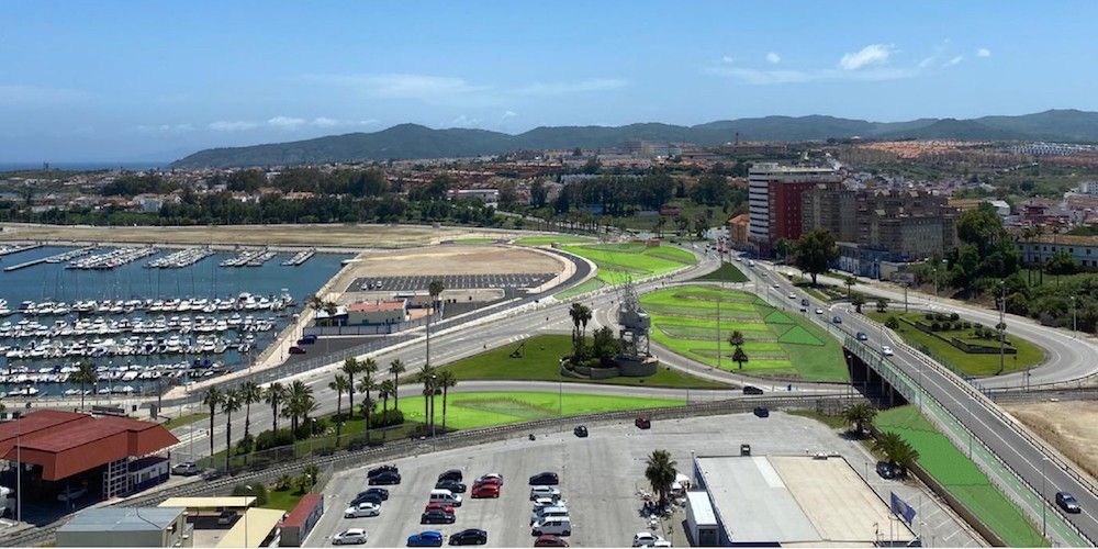 Corredor Verde en al Acceso Sur del puerto de Algeciras
