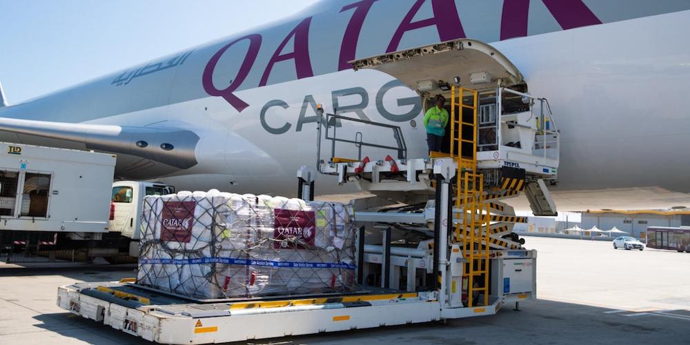 Carga aerea de Qatar Airways Cargo